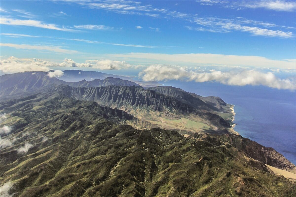 the landscape of Hawaii